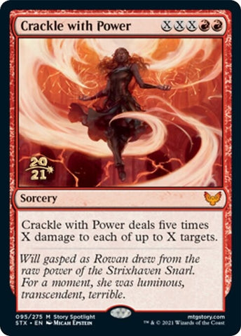 Image for Crackle with Power (95) [Prerelease Cards]