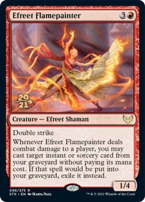 Image for Efreet Flamepainter (98) [Prerelease Cards]