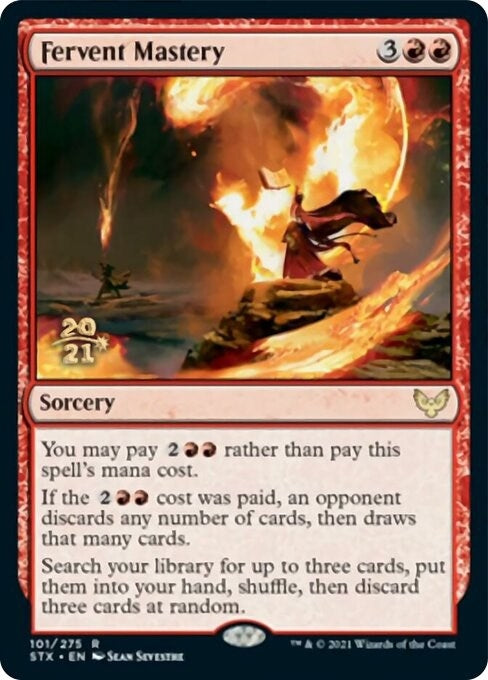 Image for Fervent Mastery (101) [Prerelease Cards]