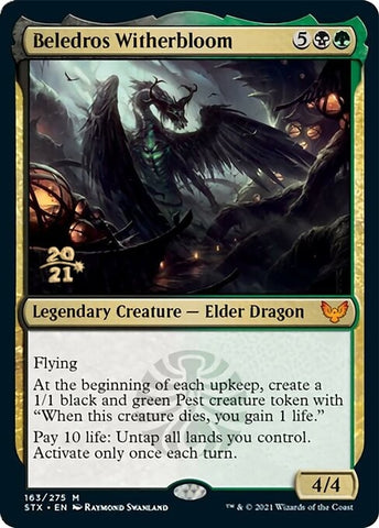 Image for Beledros Witherbloom (163) [Prerelease Cards]