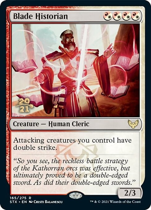 Image for Blade Historian (165) [Prerelease Cards]