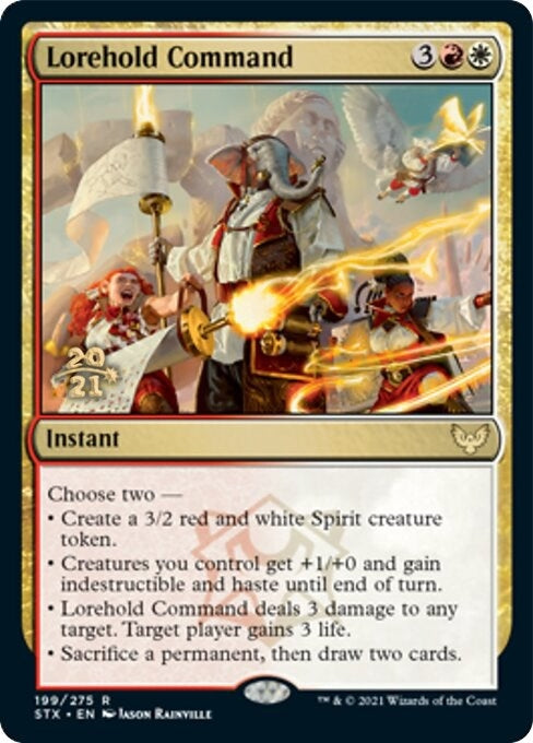 Image for Lorehold Command (199) [Prerelease Cards]