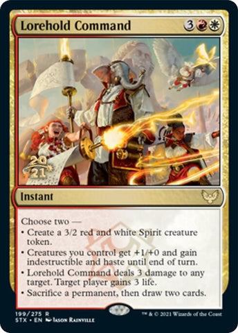 Image for Lorehold Command (199) [Prerelease Cards]