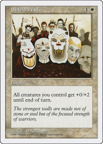 Image for Shield Wall - Magic: The Gathering
