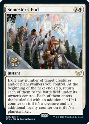 Image for Semester's End (27) [Prerelease Cards]