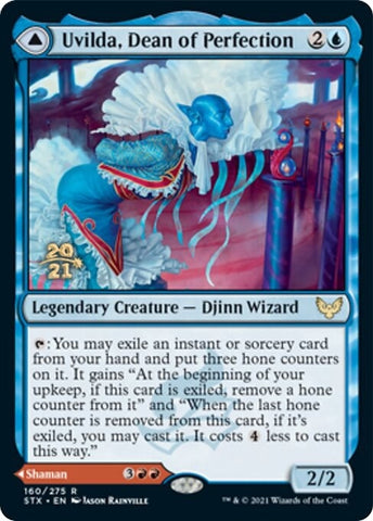 Image for Uvilda, Dean of Perfection (160) [Prerelease Cards]