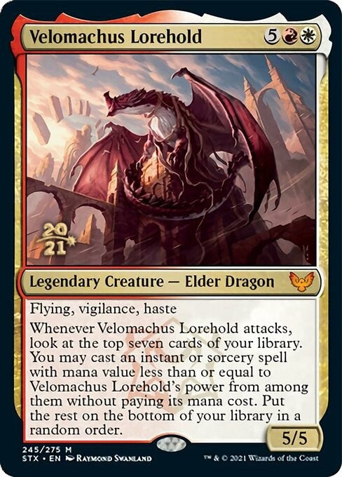 Image for Velomachus Lorehold (245) [Prerelease Cards]