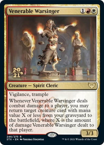 Image for Venerable Warsinger (246) [Prerelease Cards]