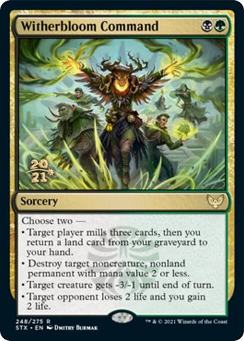 Image for Witherbloom Command (248) [Prerelease Cards]
