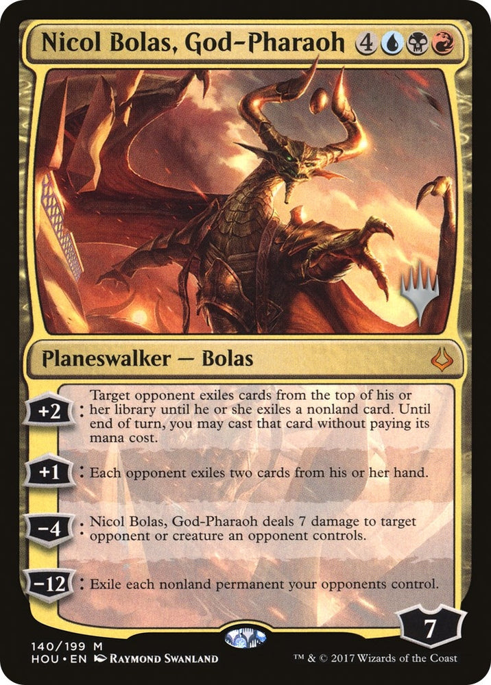 Image for Nicol Bolas, God-Pharaoh (140) [Promo Pack: Strixhaven]