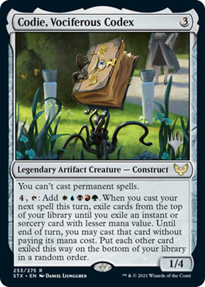 Image for Codie, Vociferous Codex (253) [Promo Pack: Strixhaven]