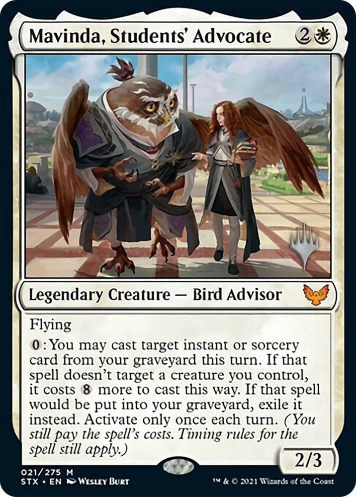 Image for Mavinda, Students' Advocate (21) [Promo Pack: Strixhaven]