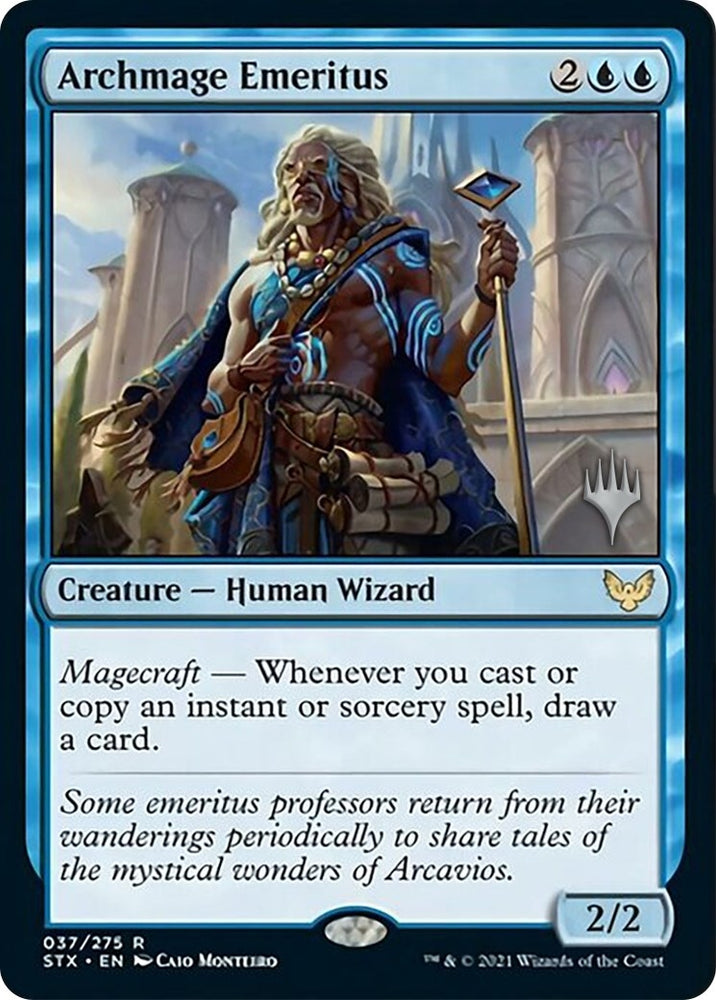 Image for Archmage Emeritus (37) [Promo Pack: Strixhaven]