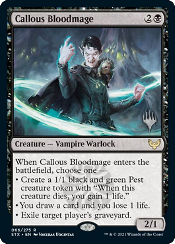 Image for Callous Bloodmage (66) [Promo Pack: Strixhaven]
