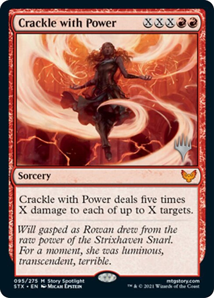 Image for Crackle with Power (95) [Promo Pack: Strixhaven]