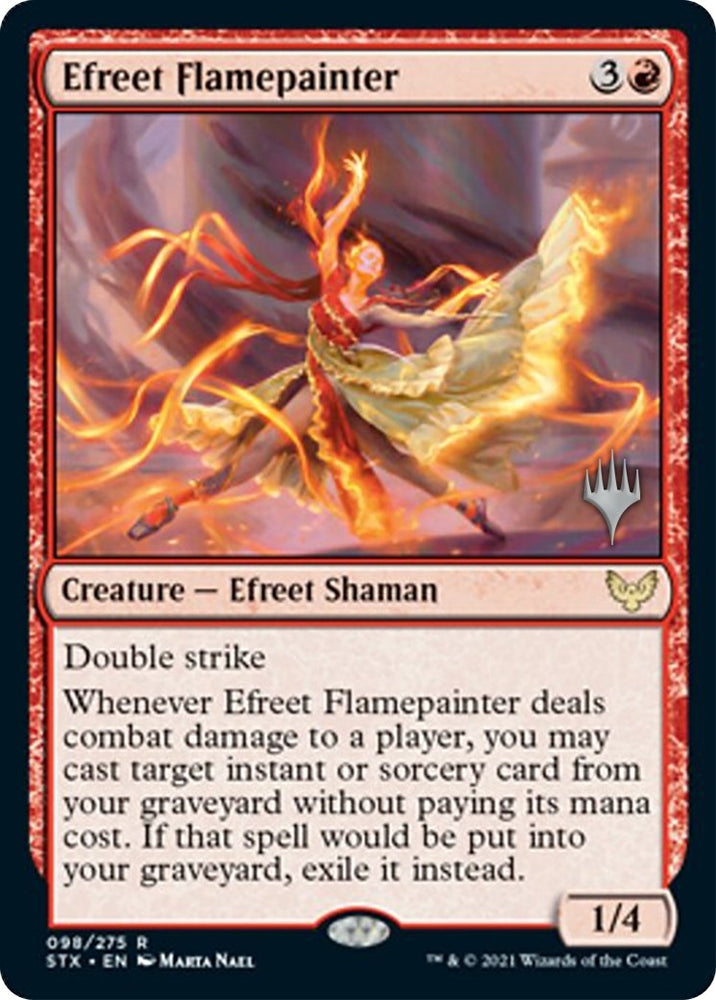 Image for Efreet Flamepainter (98) [Promo Pack: Strixhaven]