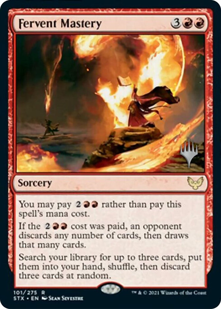Image for Fervent Mastery (101) [Promo Pack: Strixhaven]