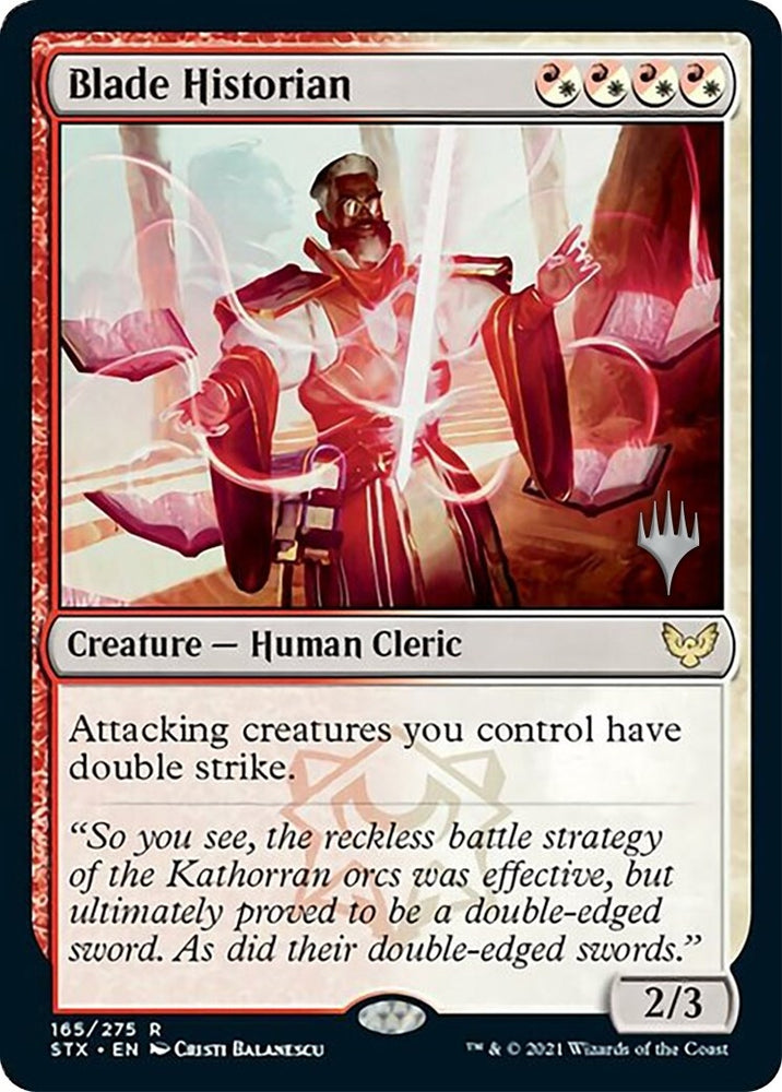 Image for Blade Historian (165) [Promo Pack: Strixhaven]