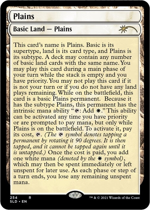 Image for Plains (254) (Full-Text Lands) (254) [Secret Lair Drop Series]