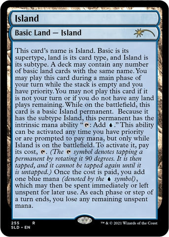 Image for Island (255) (Full-Text Lands) (255) [Secret Lair Drop Series]