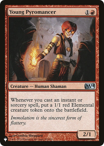 Image for Young Pyromancer (M14) (163) [The List Reprints]