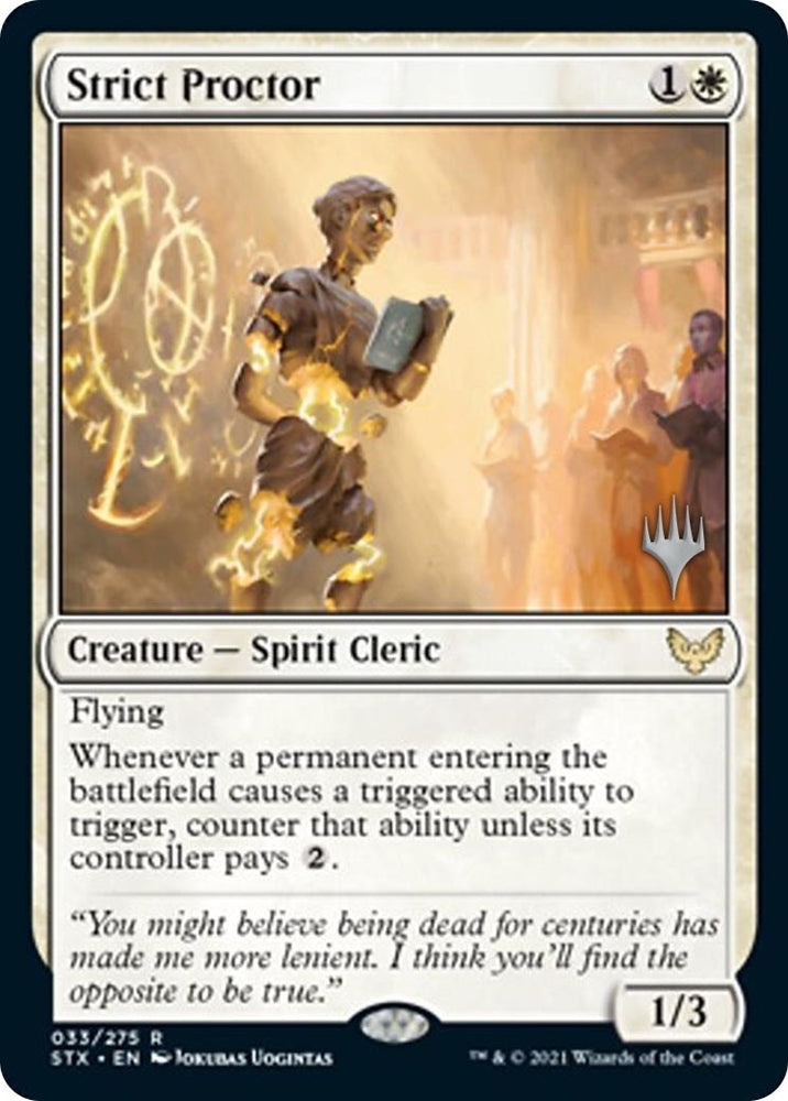 Image for Strict Proctor (33) [Promo Pack: Strixhaven]