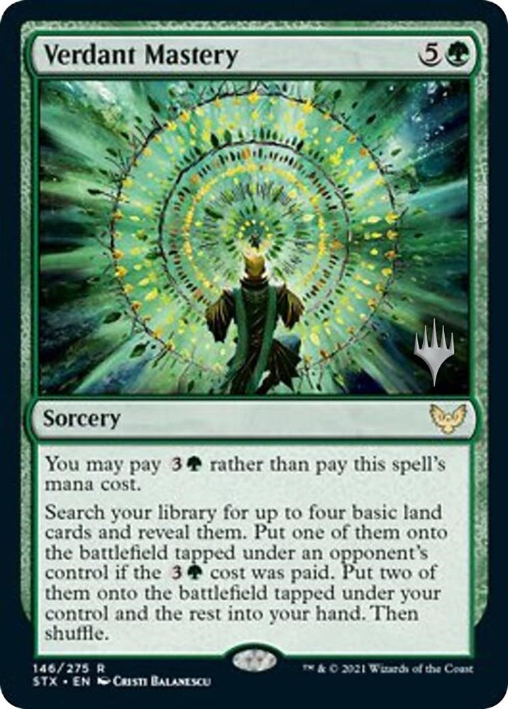 Image for Verdant Mastery (146) [Promo Pack: Strixhaven]