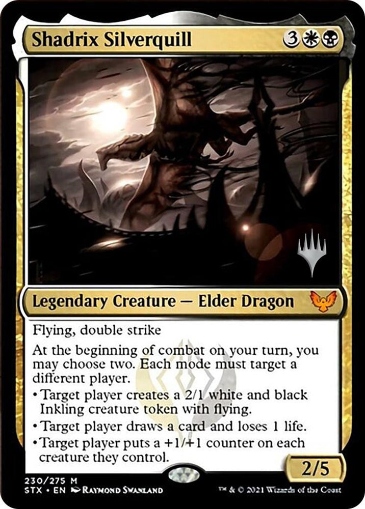 Image for Shadrix Silverquill (230) [Promo Pack: Strixhaven]