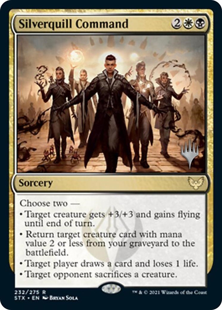 Image for Silverquill Command (232) [Promo Pack: Strixhaven]