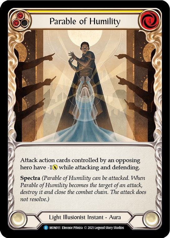Image for Parable of Humility (MON011) (Monarch) - Flesh and Blood TCG