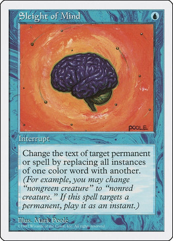 Image for Sleight of Mind - Magic: The Gathering