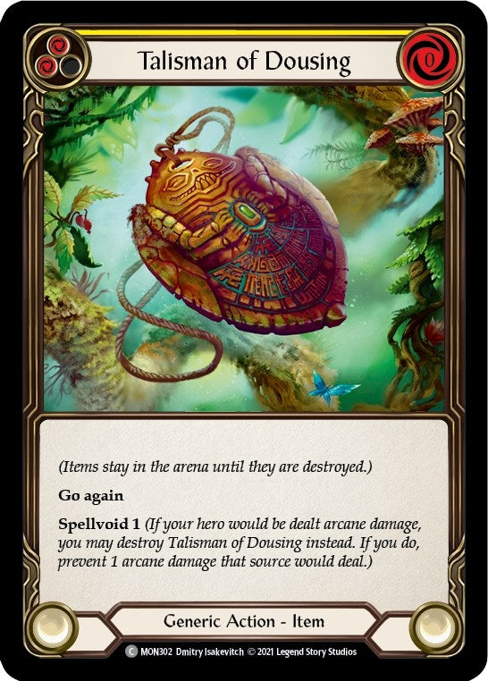 Image for Talisman of Dousing (MON302) (Monarch) - Flesh and Blood TCG