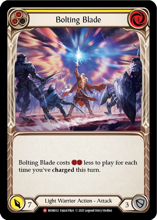 Image for Bolting Blade (MON032) (Monarch) - Flesh and Blood TCG