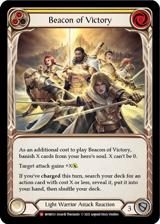 Image for Beacon of Victory (MON033) (Monarch) - Flesh and Blood TCG