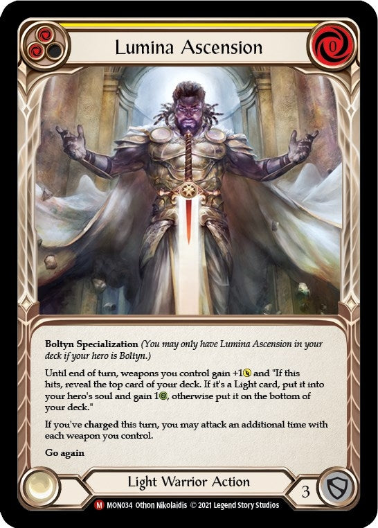 Image for Lumina Ascension (MON034) (Monarch) - Flesh and Blood TCG