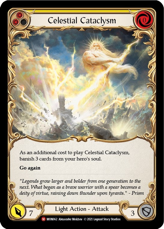 Image for Celestial Cataclysm (MON062) (Monarch) - Flesh and Blood TCG