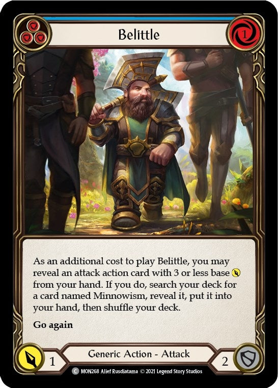 Image for Belittle (Blue) (MON268) (Monarch) - Flesh and Blood TCG