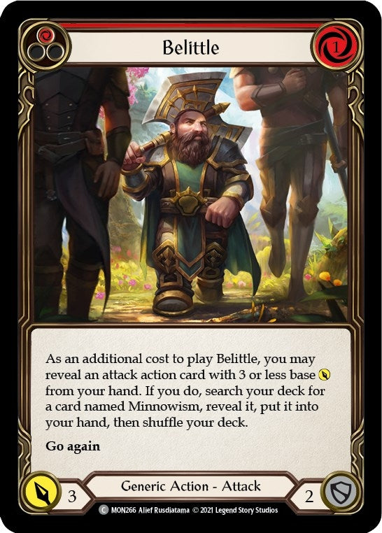 Image for Belittle (Red) (MON266) (Monarch) - Flesh and Blood TCG