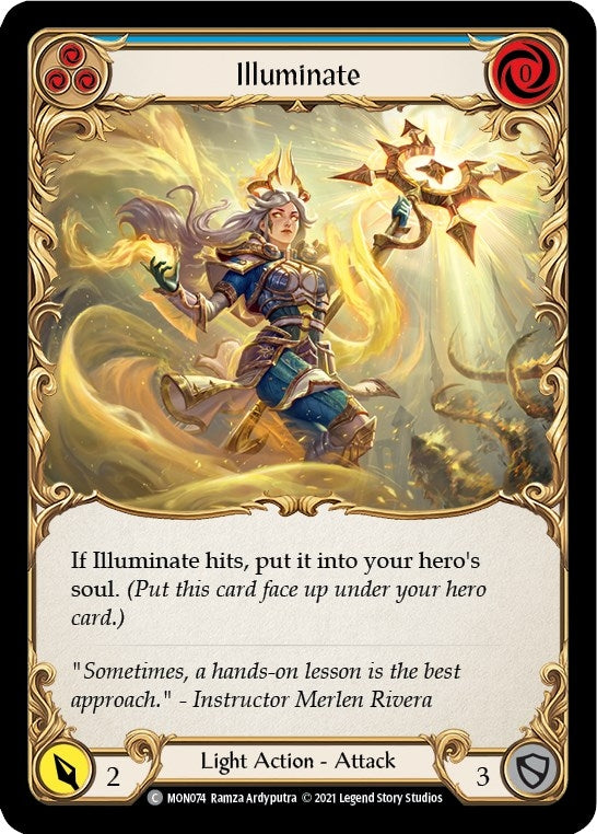 Image for Illuminate (Blue) (MON074) (Monarch) - Flesh and Blood TCG