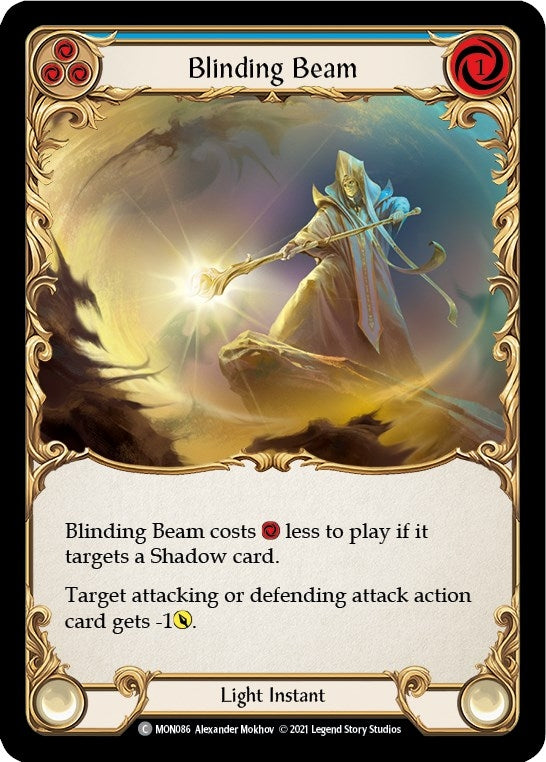 Image for Blinding Beam (Blue) (MON086) (Monarch) - Flesh and Blood TCG