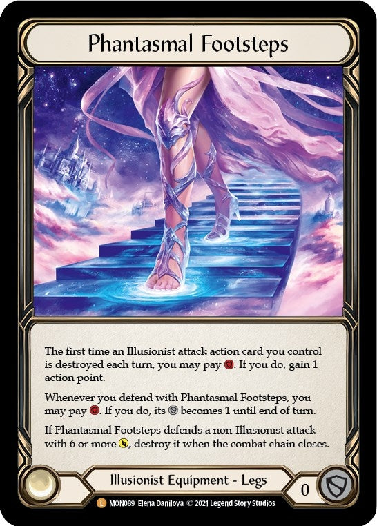 Image for Phantasmal Footsteps (MON089) (Monarch) - Flesh and Blood TCG