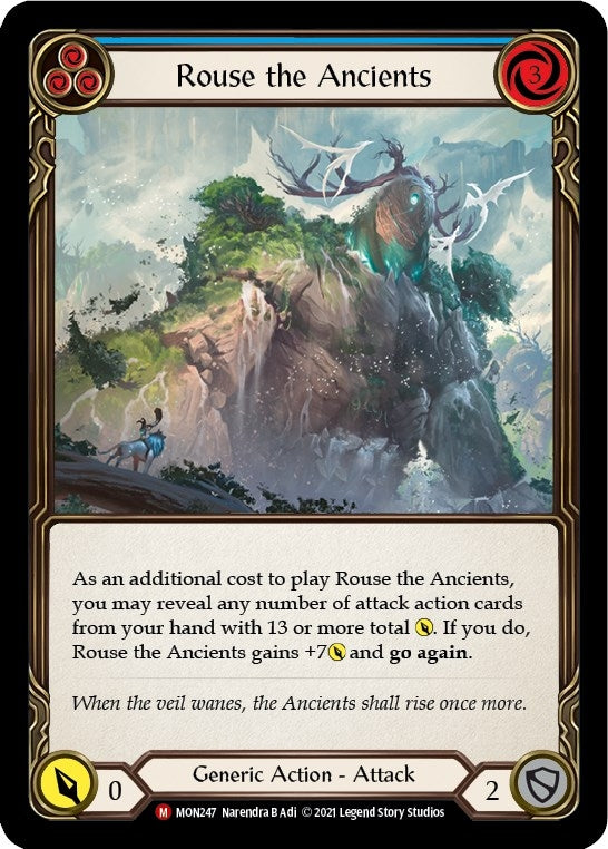 Image for Rouse the Ancients (MON247) (Monarch) - Flesh and Blood TCG