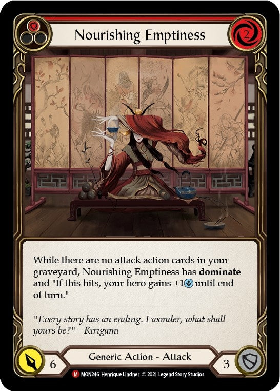 Image for Nourishing Emptiness (MON246) (Monarch) - Flesh and Blood TCG