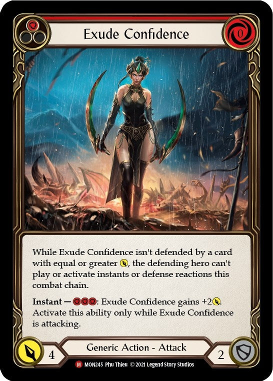 Image for Exude Confidence (MON245) (Monarch) - Flesh and Blood TCG