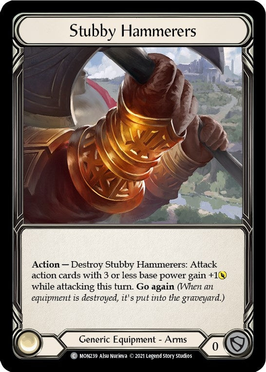 Image for Stubby Hammerers (MON239) (Monarch) - Flesh and Blood TCG