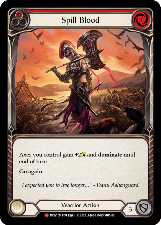 Image for Spill Blood (MON109) (Monarch) - Flesh and Blood TCG