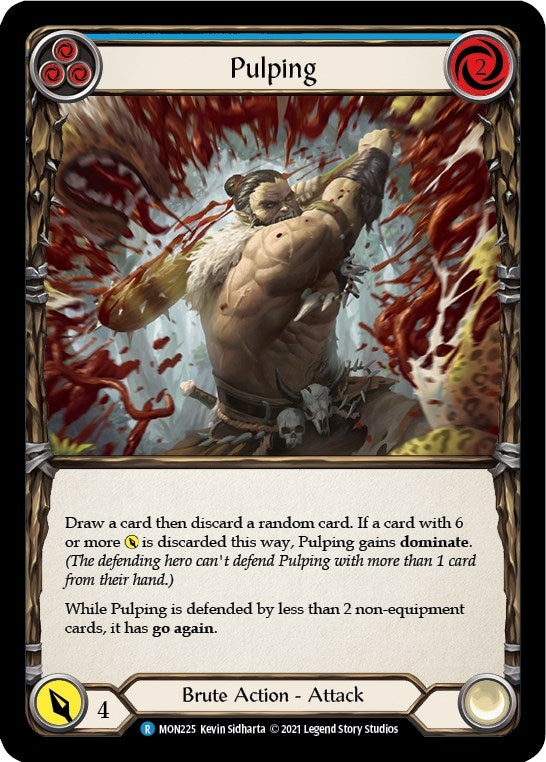 Image for Pulping (Blue) (MON225) (Monarch) - Flesh and Blood TCG