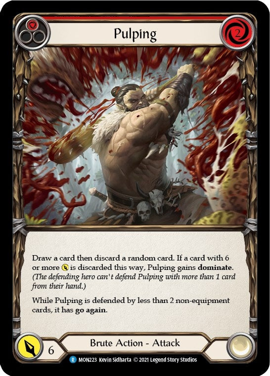 Image for Pulping (Red) (MON223) (Monarch) - Flesh and Blood TCG