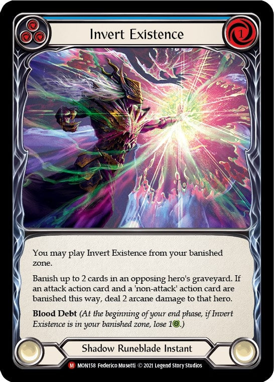 Image for Invert Existence (MON158) (Monarch) - Flesh and Blood TCG