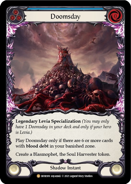 Image for Doomsday (MON189) (Monarch) - Flesh and Blood TCG